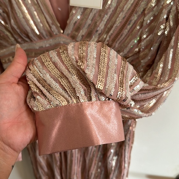 NWT Honey Punch Sequin Mini Dress - Picture 4 of 4